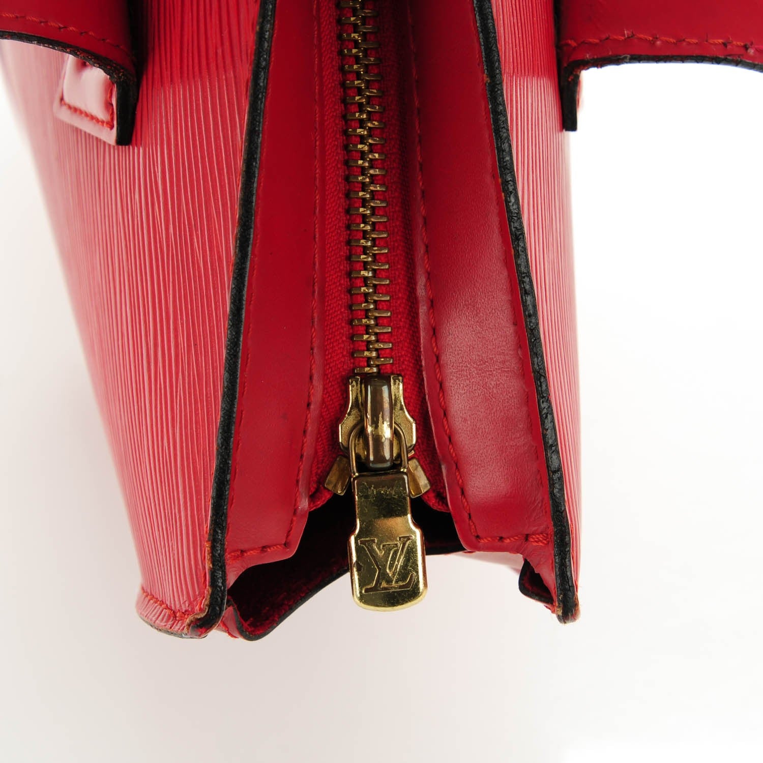 Louis Vuitton Epi Saint Jacques PM Castillan Red 11 of 13