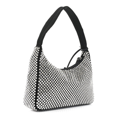 Prada Satin Crystal Mini Re-Edition 2000 Bag Cristal 3 of 10