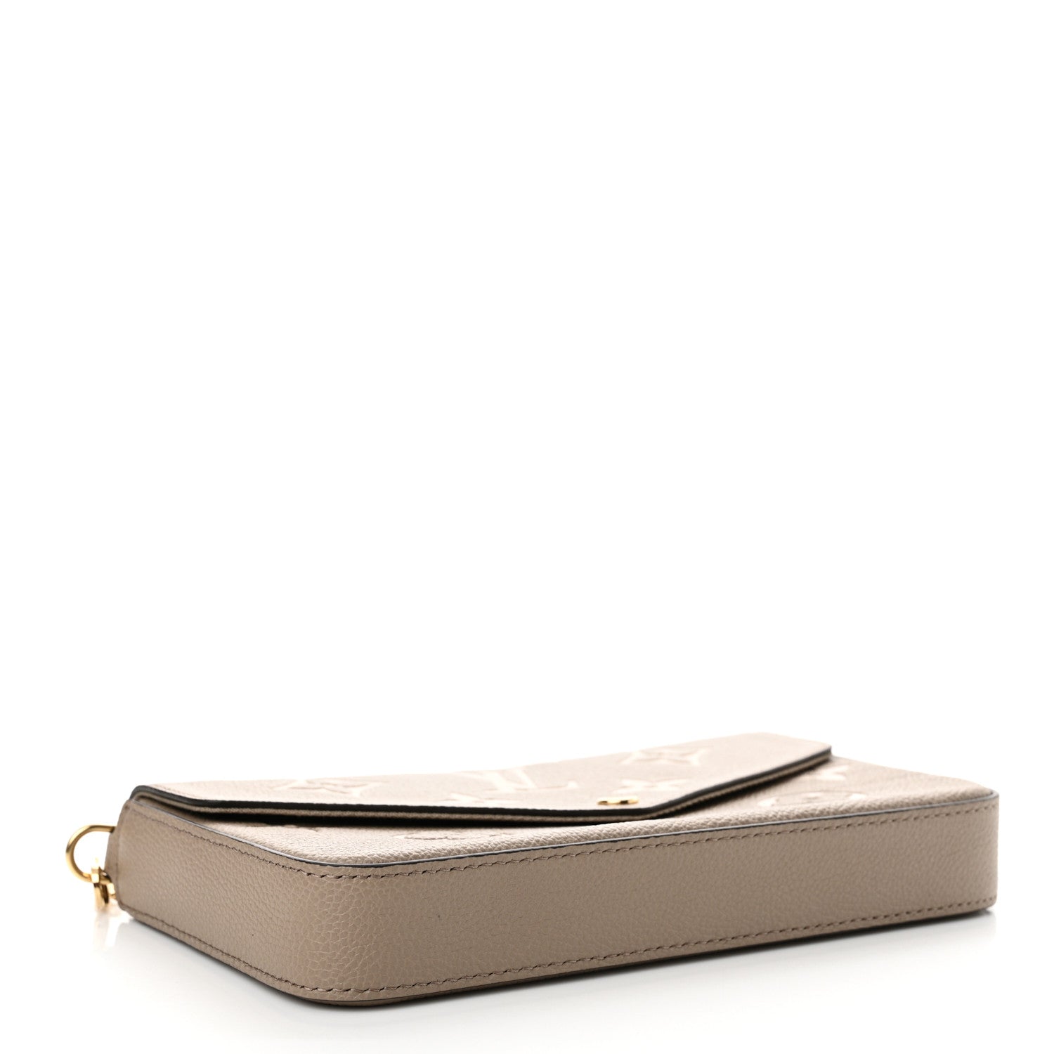 Louis Vuitton Empreinte Monogram Giant Felicie Pochette Tourterelle Creme 5 of 9