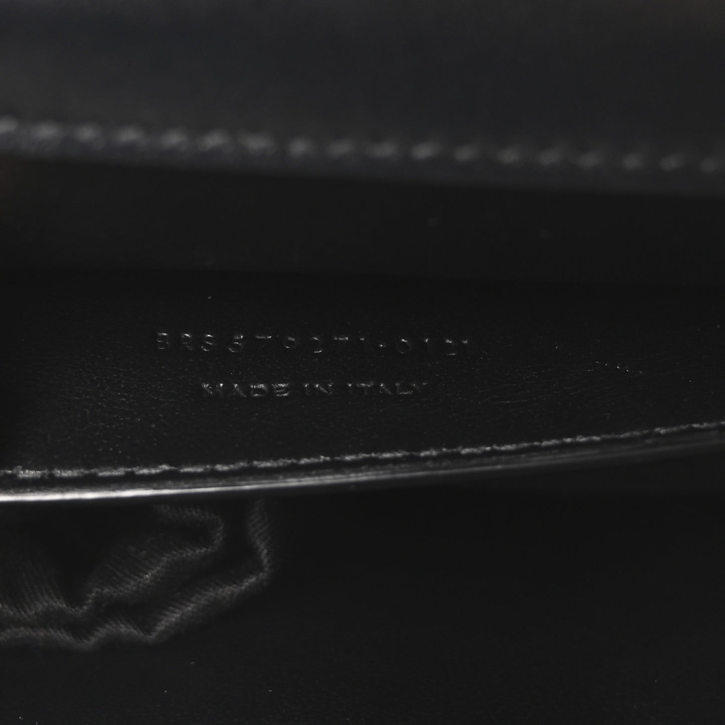 Smooth Calfskin Manhattan Shoulder Bag Black