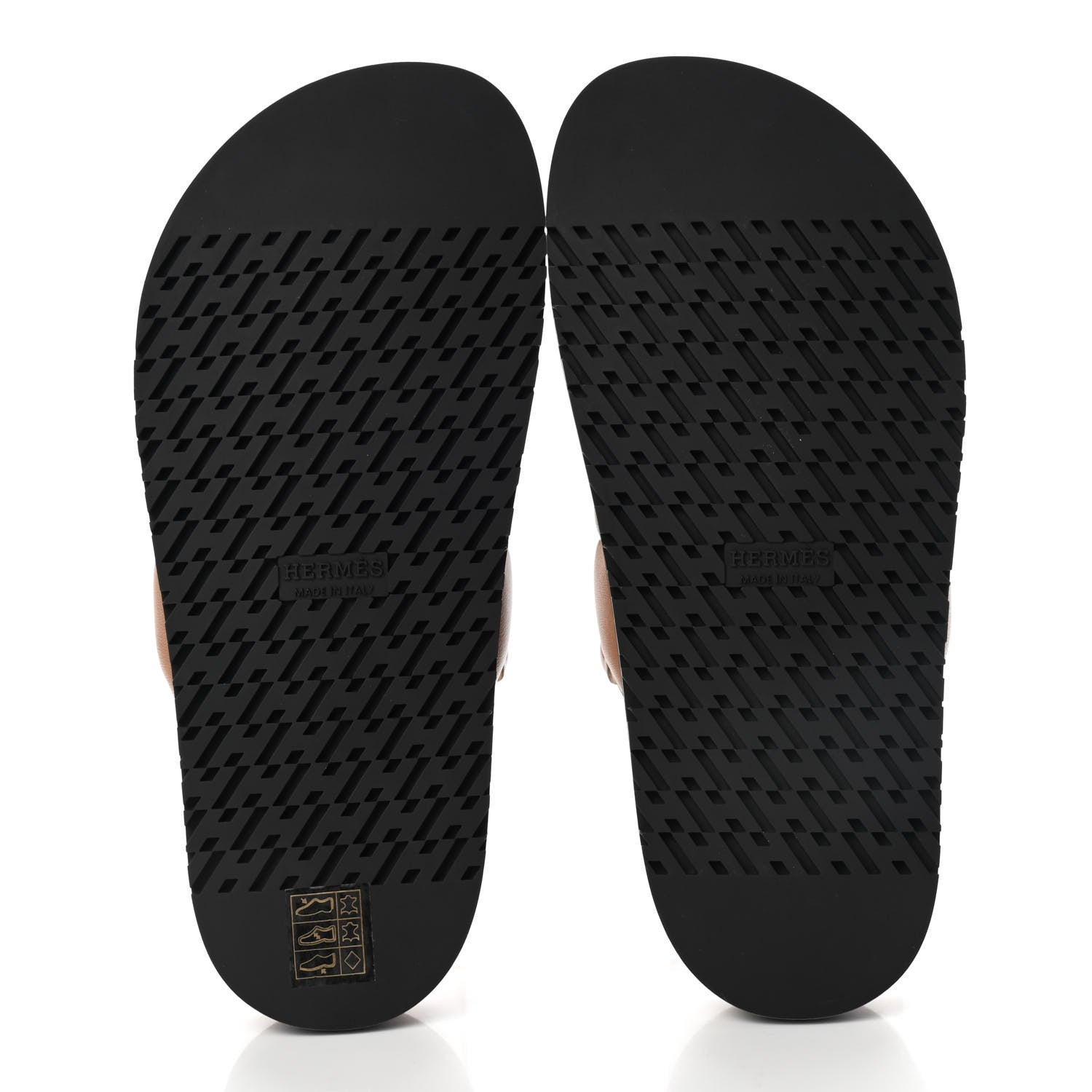 Hermes Nappa Extra Sandals 37 Naturel 5 of 8