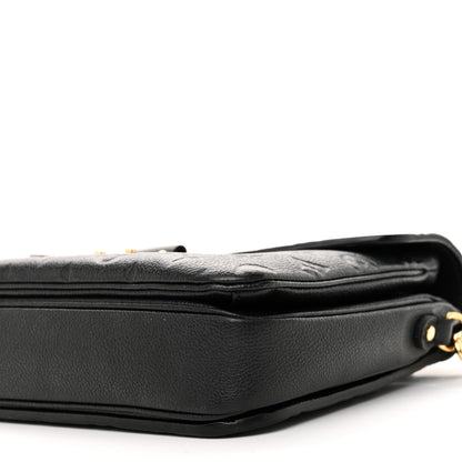 Louis Vuitton Empreinte Pochette Metis Black 9 of 9