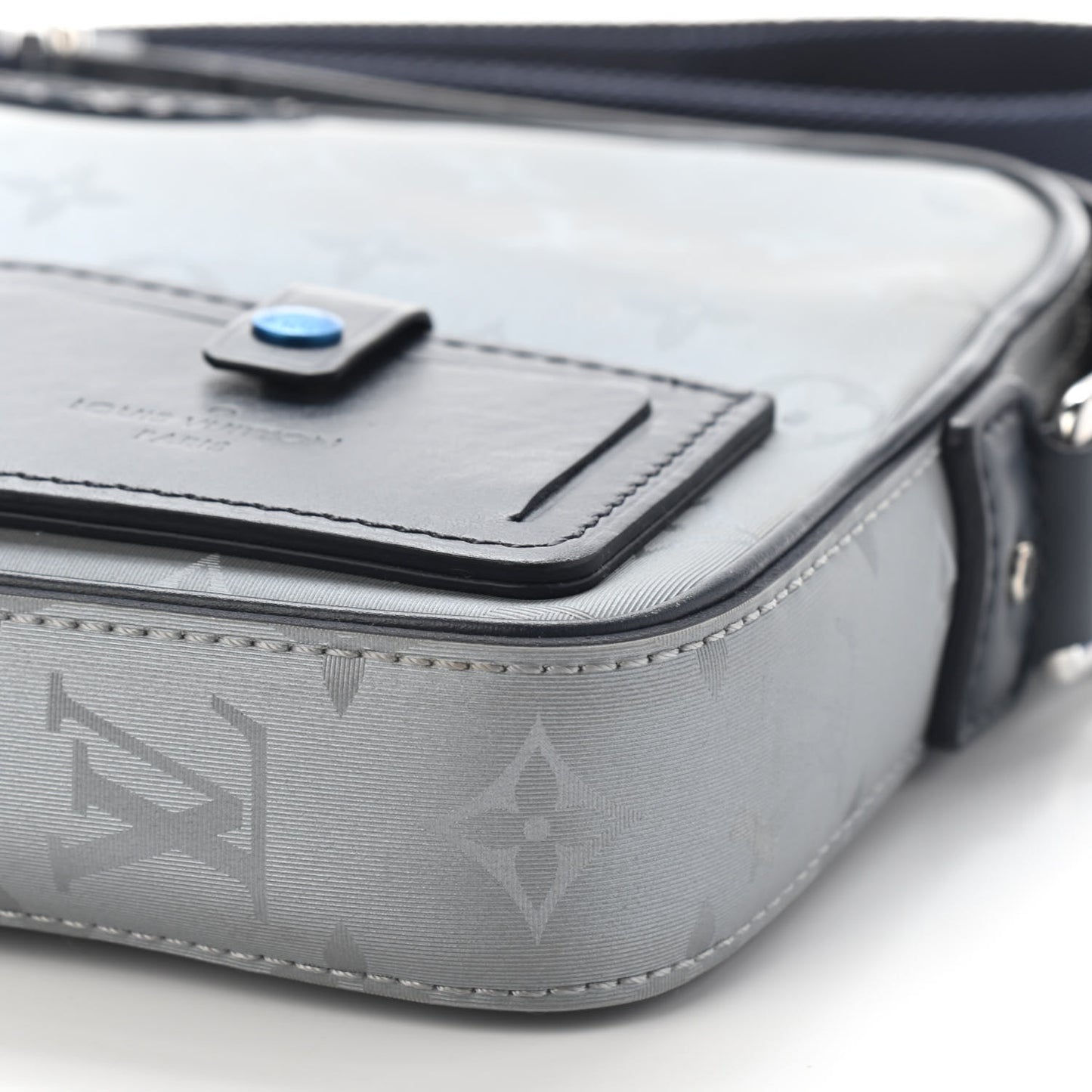 Monogram Alpha Messenger Satellite Silver