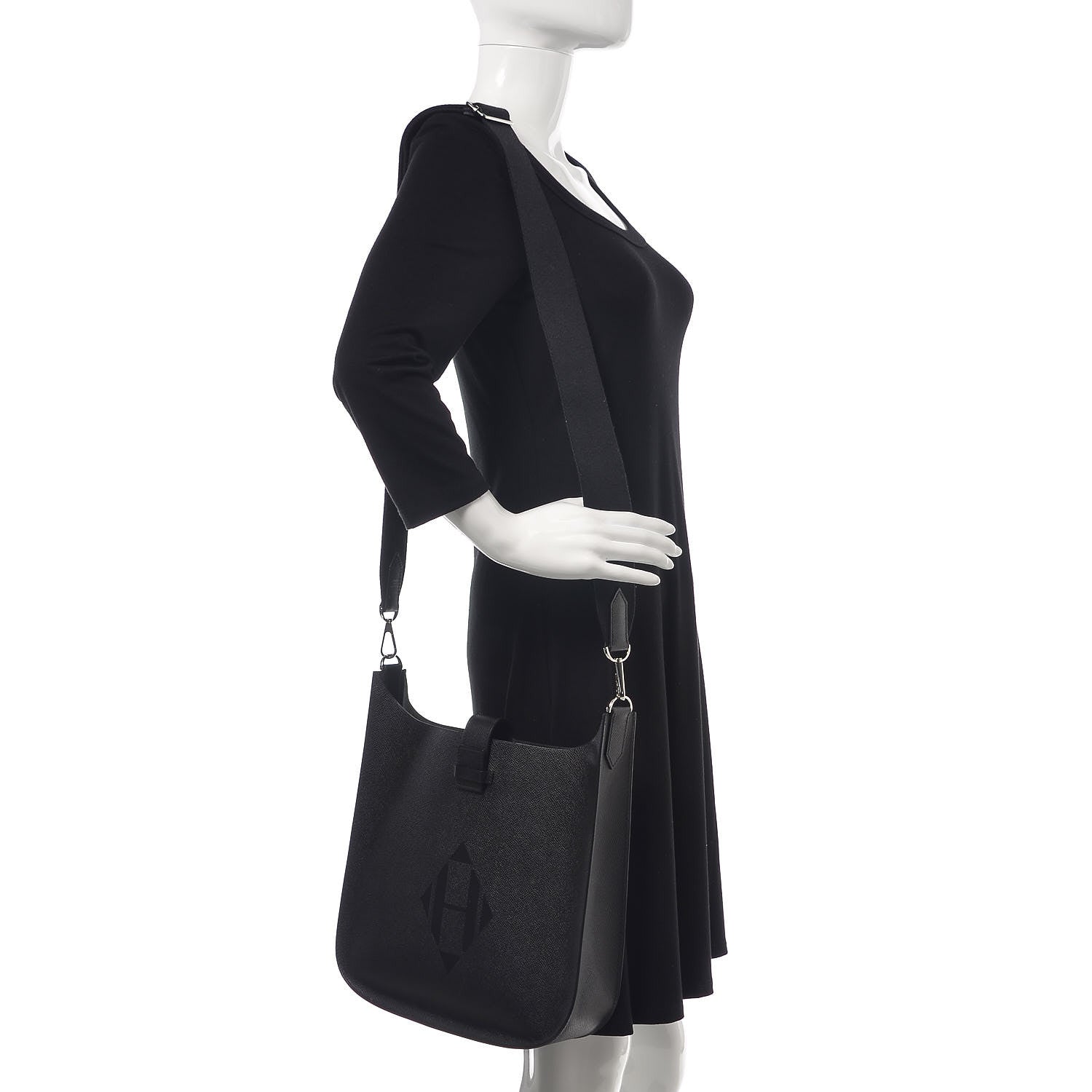 Hermes Epsom Evelyne Sellier 29 PM Black 2 of 15