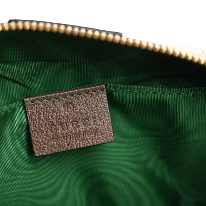 Gucci Soft GG Supreme Monogram Calfskin Small Ophidia Cosmetic Case Beige Ebony New Acero 6 of 7