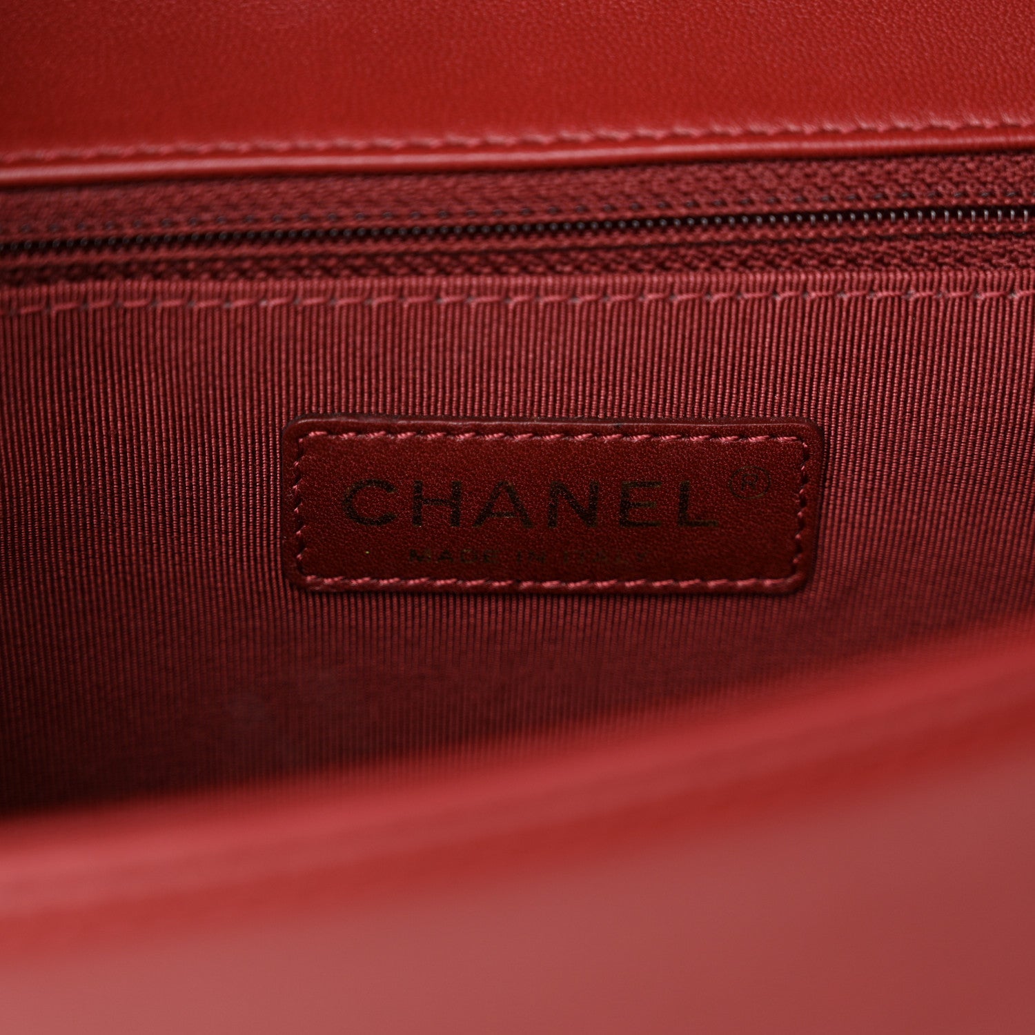 Chanel Lambskin Quilted New Medium Boy Flap Red 6 of 11