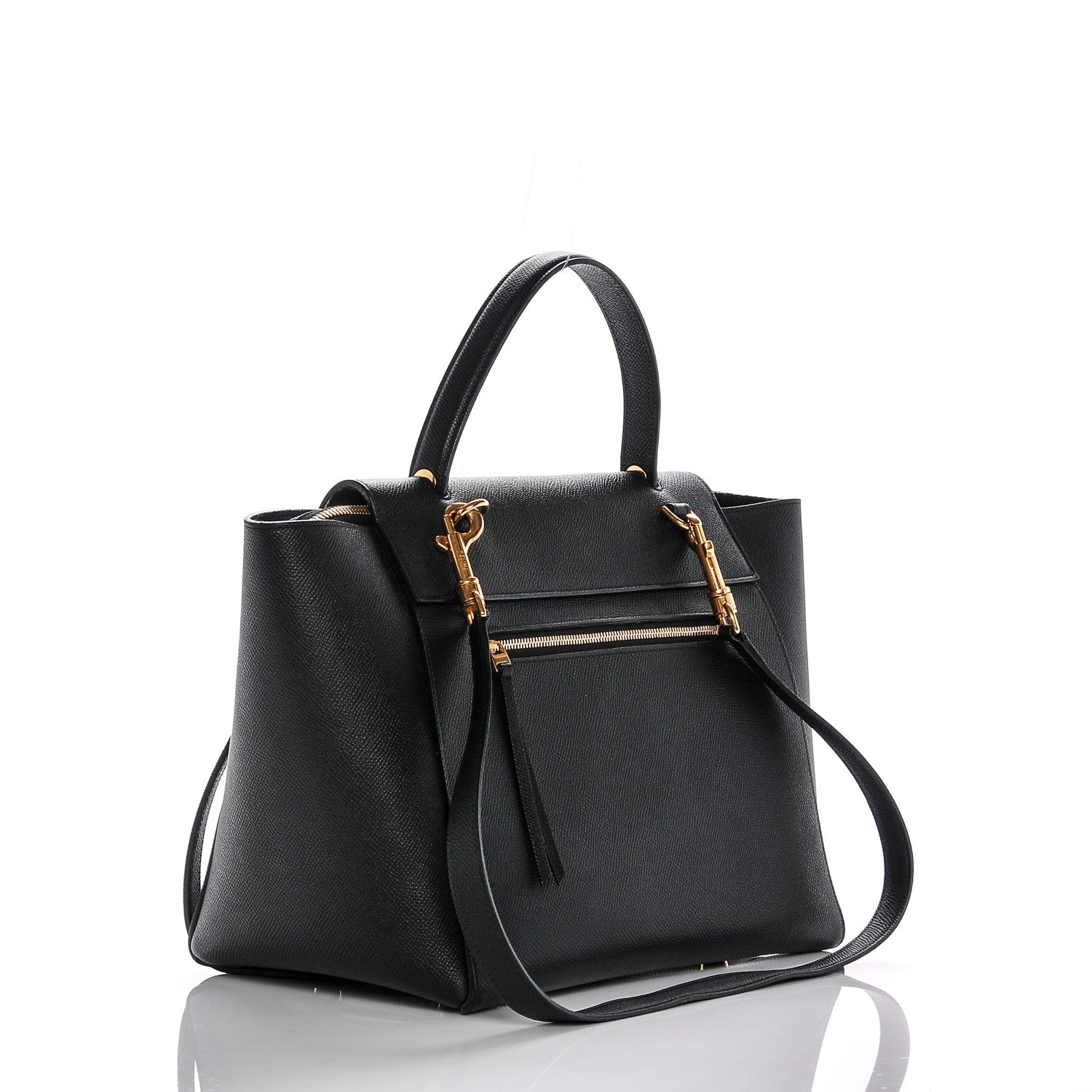Celine Grained Calfskin Mini Belt Bag Black 3 of 6