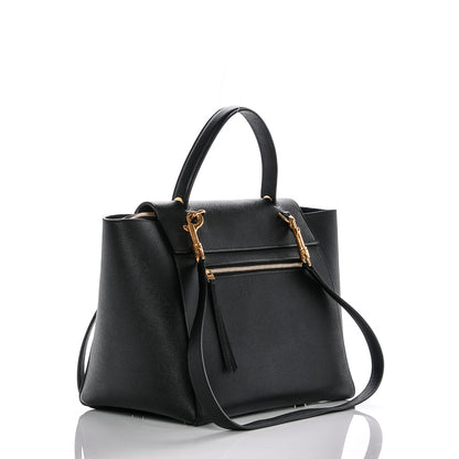 Celine Grained Calfskin Mini Belt Bag Black 3 of 6