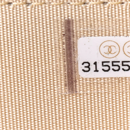 Chanel Lambskin Quilted Pearl Crush Small Vanity Case With Chain Black 9 of 9