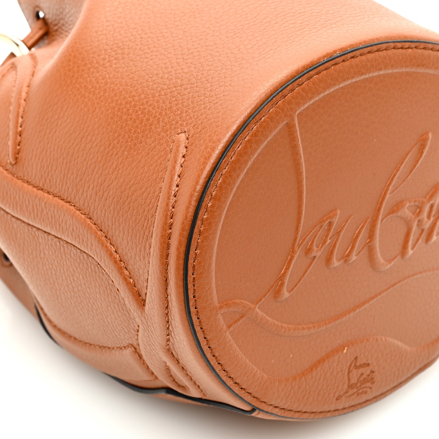 Calfskin Empire By My Side Bucket Bag Cuoio