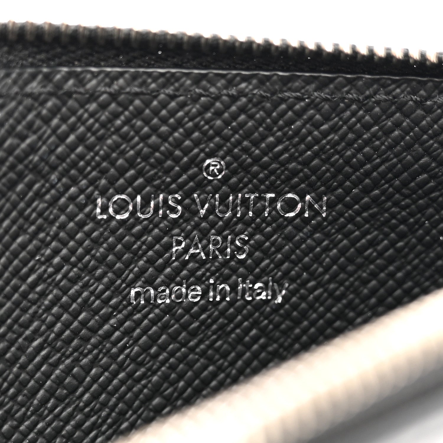 Louis Vuitton Monogram Eclipse Taiga Coin Card Holder 6 of 6