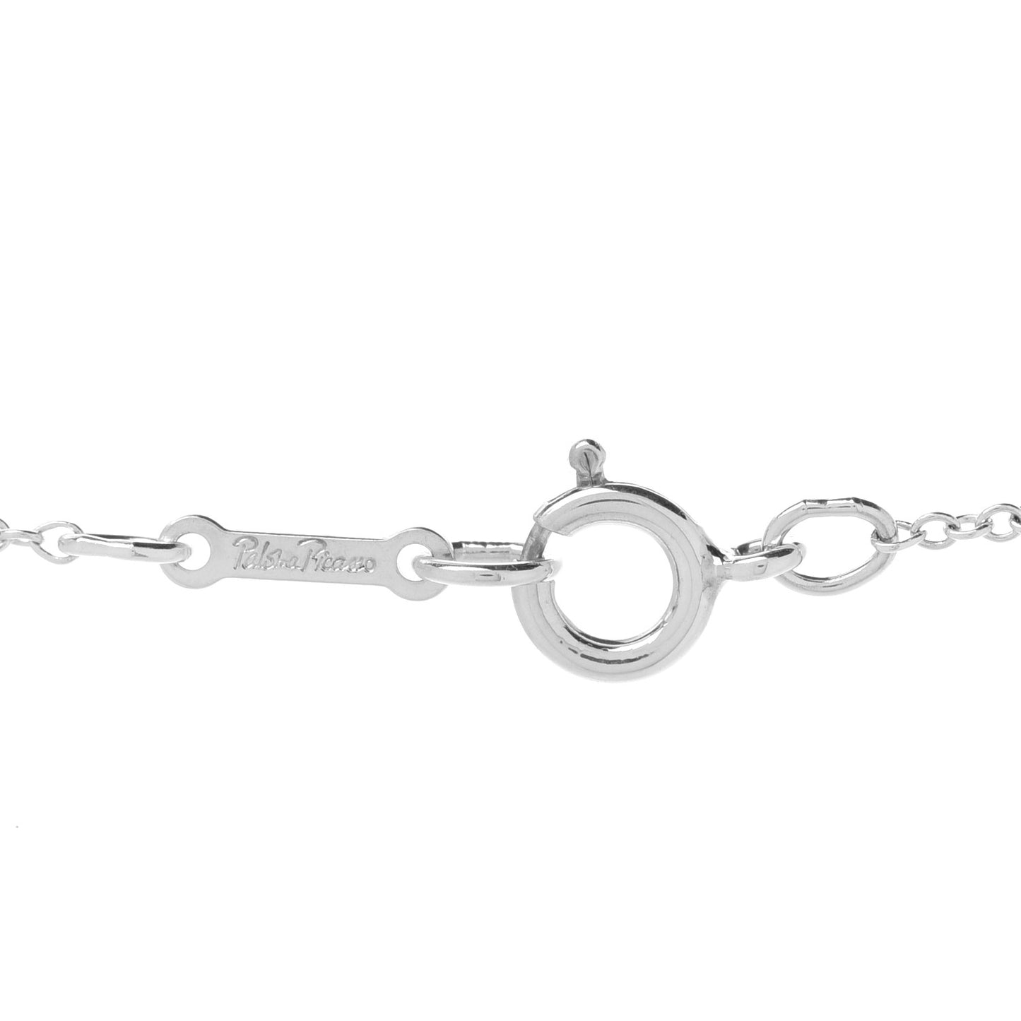 Sterling Silver Paloma Picasso Loving Heart Pendant Necklace