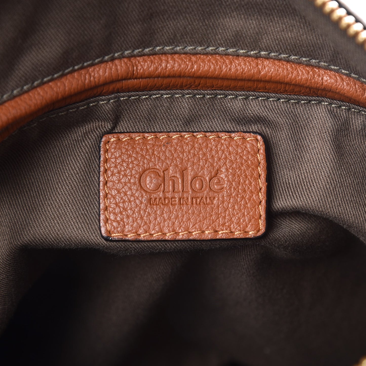 Calfskin Medium Marcie Satchel Tan