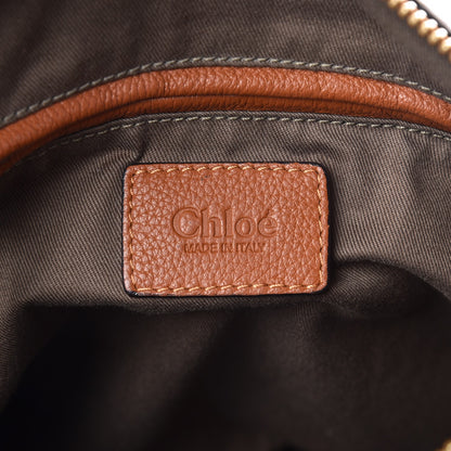 Chloe Calfskin Medium Marcie Satchel Tan 10 of 11