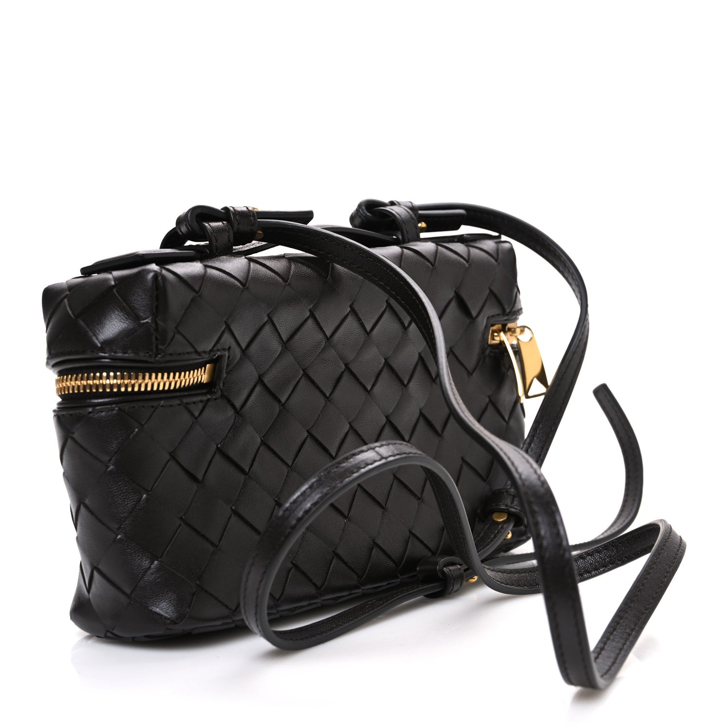 Bottega Veneta Calfskin Intrecciato Bang Bang Vanity Case Fondant 3 of 11