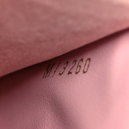 Louis Vuitton Monogram 2020 Christmas Animation Big Wheel Double Zip Pochette Rose Ballerine 9 of 13