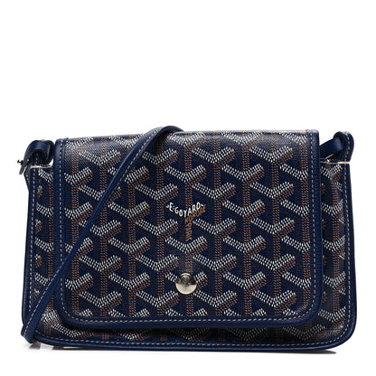 Goyard Goyardine Plumet Wallet Clutch Navy 1 of 8