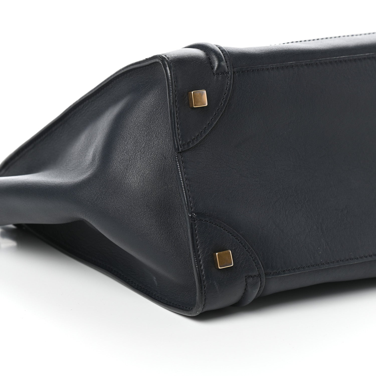 Celine Smooth Calfskin Mini Luggage Navy Blue 9 of 10