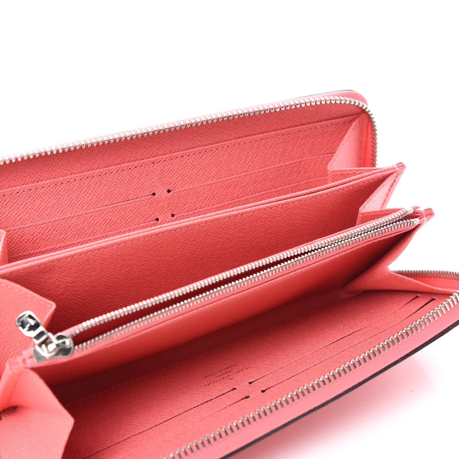 Louis Vuitton Epi Zippy Wallet Corail 5 of 7
