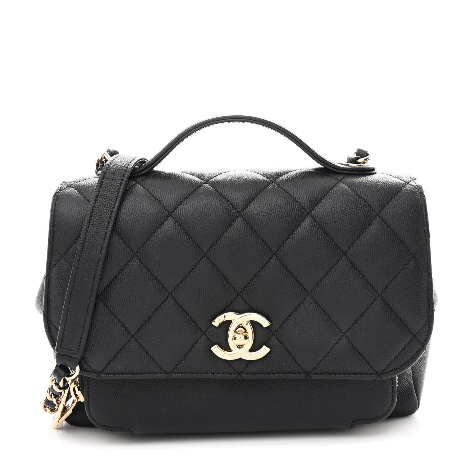 Chanel Caviar Quilted Medium Business Affinity Flap Black 1 of 10