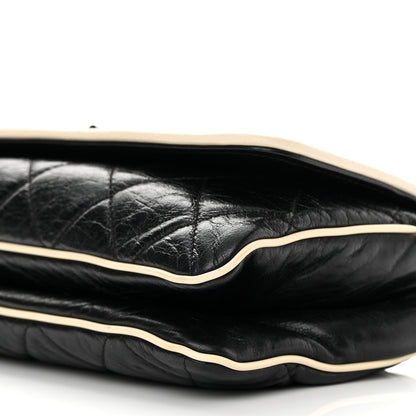 Chanel Lambskin East West Mademoiselle Flap Black 9 of 13