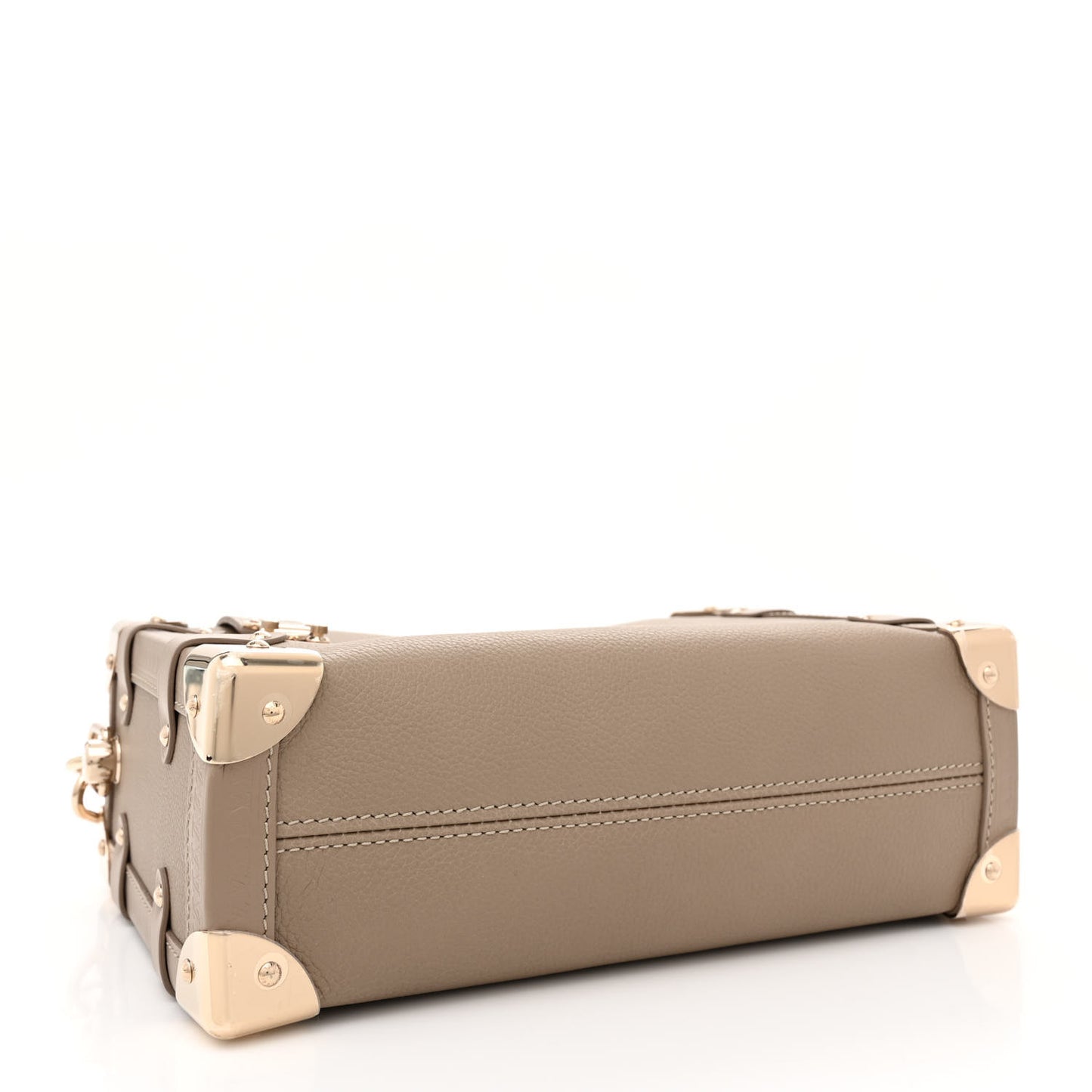 Calfskin Side Trunk MM Taupe