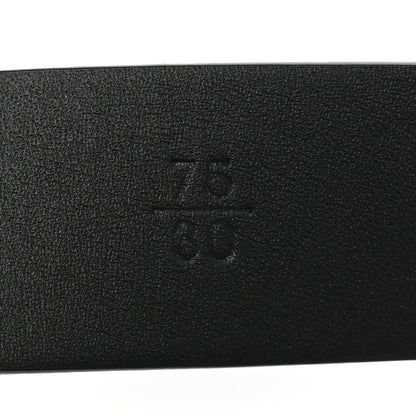 Chanel Calfskin Paris Button CC Belt 75 30 Black 5 of 7
