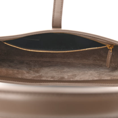 Saint Laurent Smooth Calfskin Le 5 A 7 Hobo Taupe 5 of 9