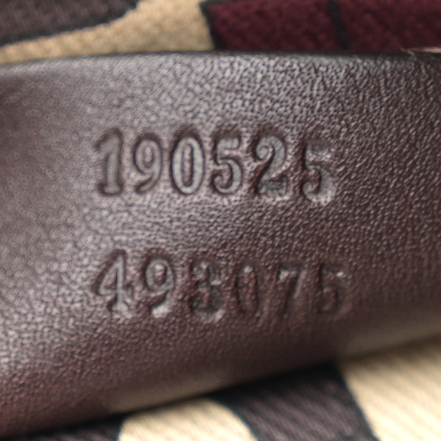 Guccissima Small D Gold Ring Shoulder Bag Chocolate Brown