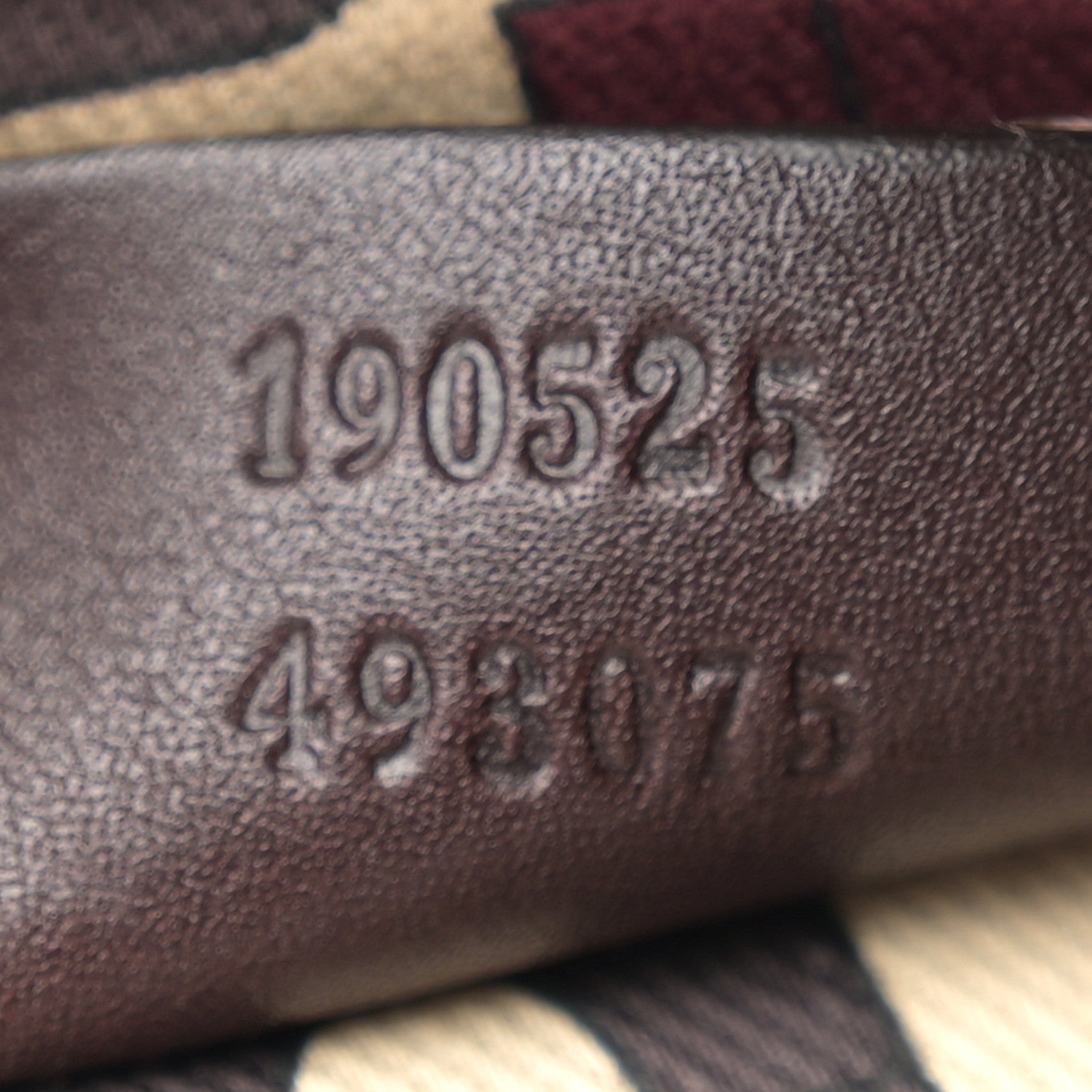 Gucci Guccissima Small D Gold Ring Shoulder Bag Chocolate Brown 7 of 10