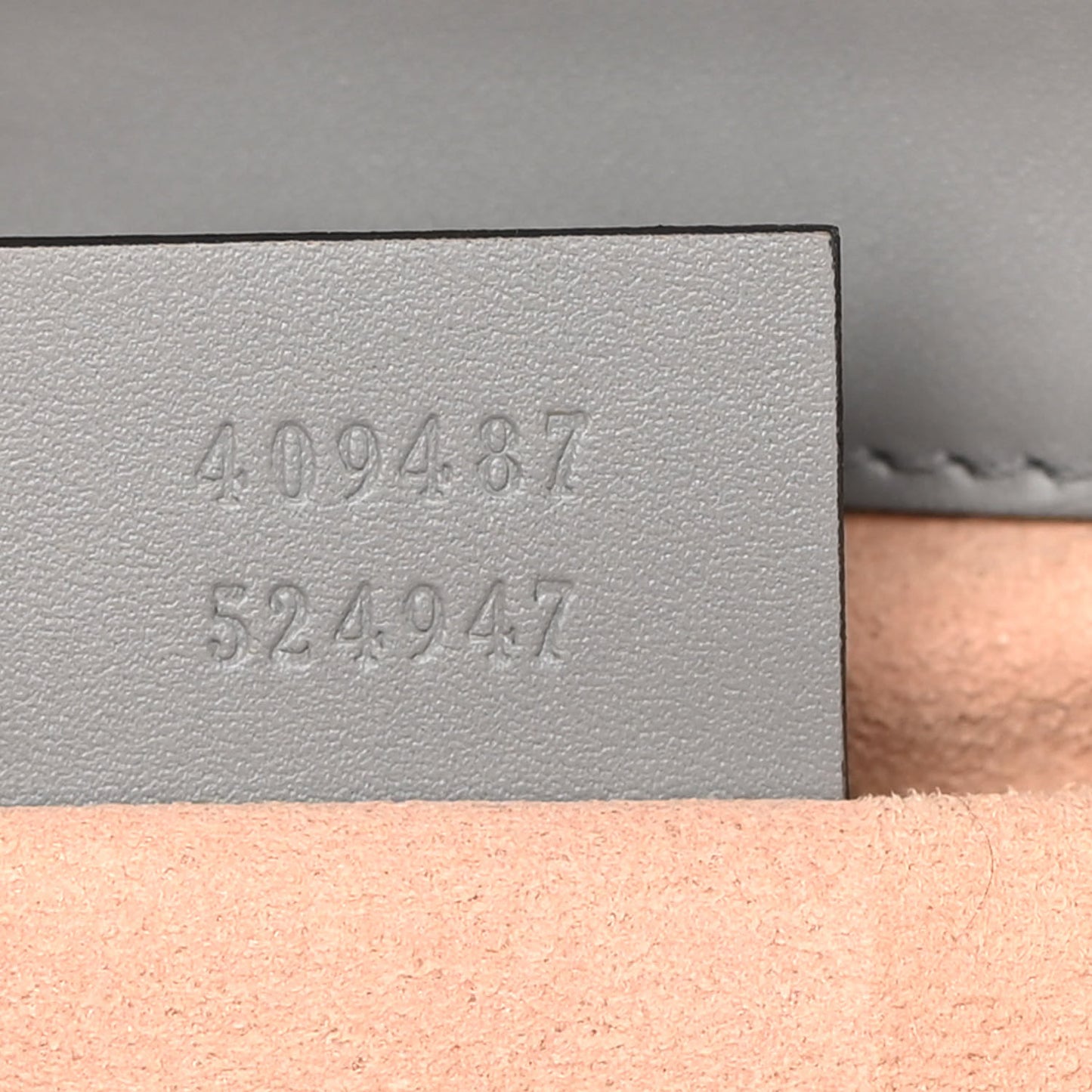Guccissima Small Padlock Shoulder Bag Grey