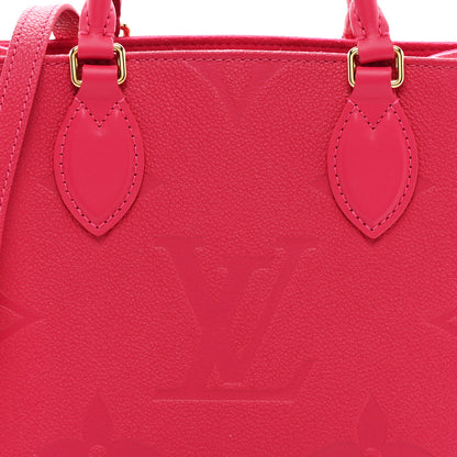 Louis Vuitton Empreinte Monogram Giant Onthego PM Freesia 8 of 11