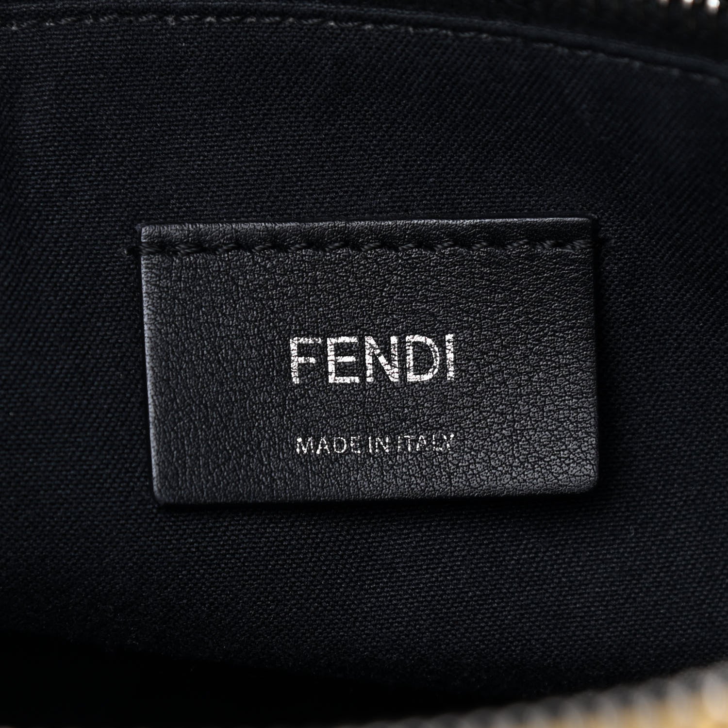 Fendi Vitello Dolce 4 Color Medium By The Way Boston Bag Black Multicolor 6 of 9