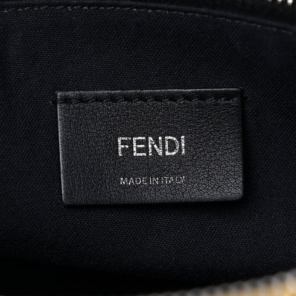 Fendi Vitello Dolce 4 Color Medium By The Way Boston Bag Black Multicolor 6 of 9