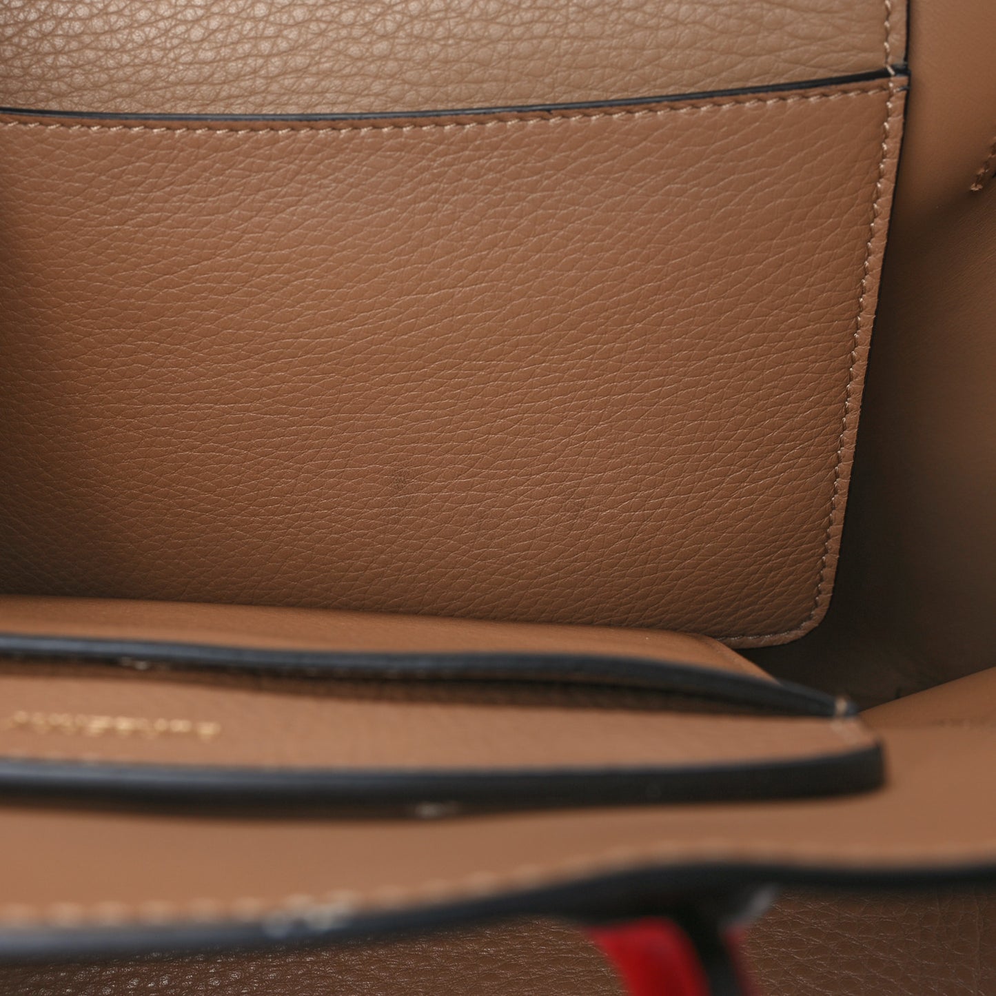 Marais Calfskin Small Belt Bag Dark Beige