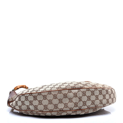 Gucci Monogram Bamboo Ring Hobo Brown 4 of 11