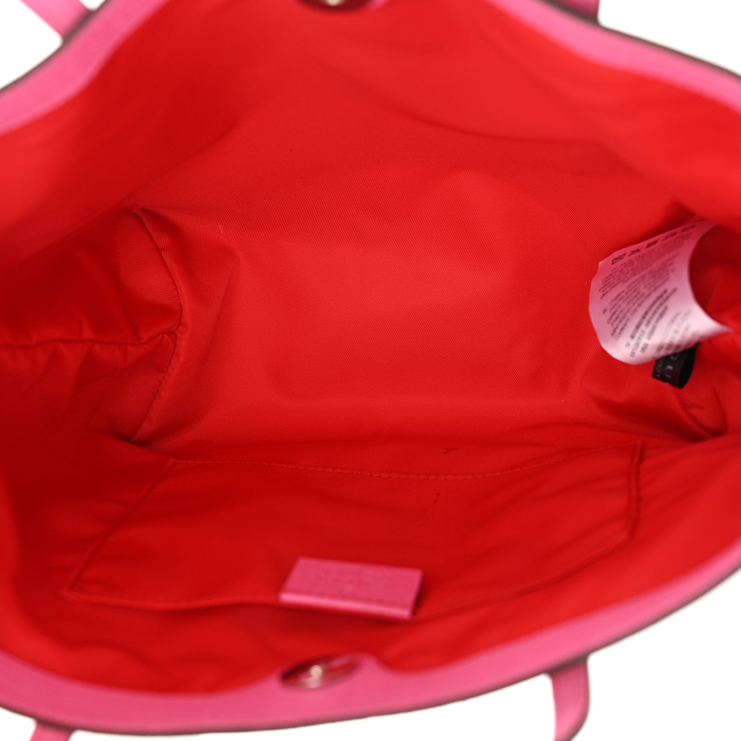 Gucci GG Supreme Monogram Bow Childrens Tote Red Pink 5 of 10