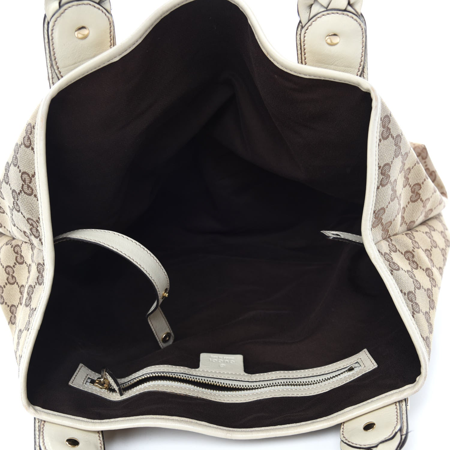 Gucci Monogram Medium Pelham Shoulder Bag Off White 5 of 15
