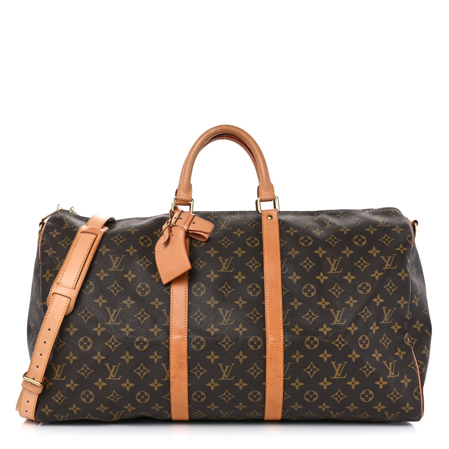 Louis Vuitton Monogram Keepall Bandouliere 55 1 of 16