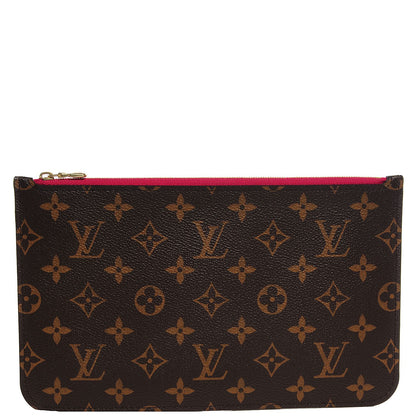 Louis Vuitton Monogram Neverfull MM GM Pochette Pivoine 1 of 8