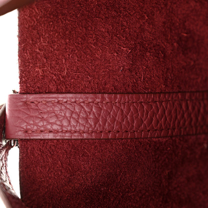 Hermes Taurillon Clemence Picotin Lock 18 Rubis 7 of 10