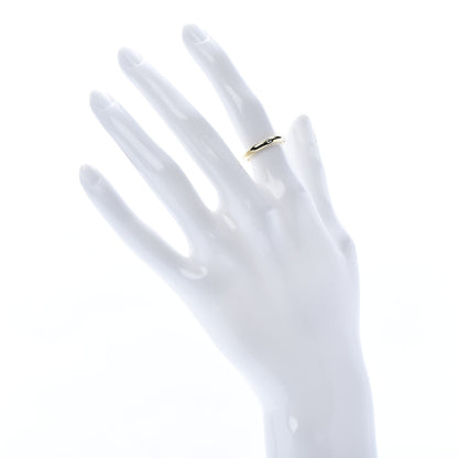 Tiffany 18K Yellow Gold Diamond Elsa Peretti Band Ring 48 4.5 2 of 5