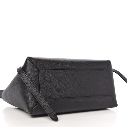 Celine Grained Calfskin Micro Belt Bag Black 4 of 9