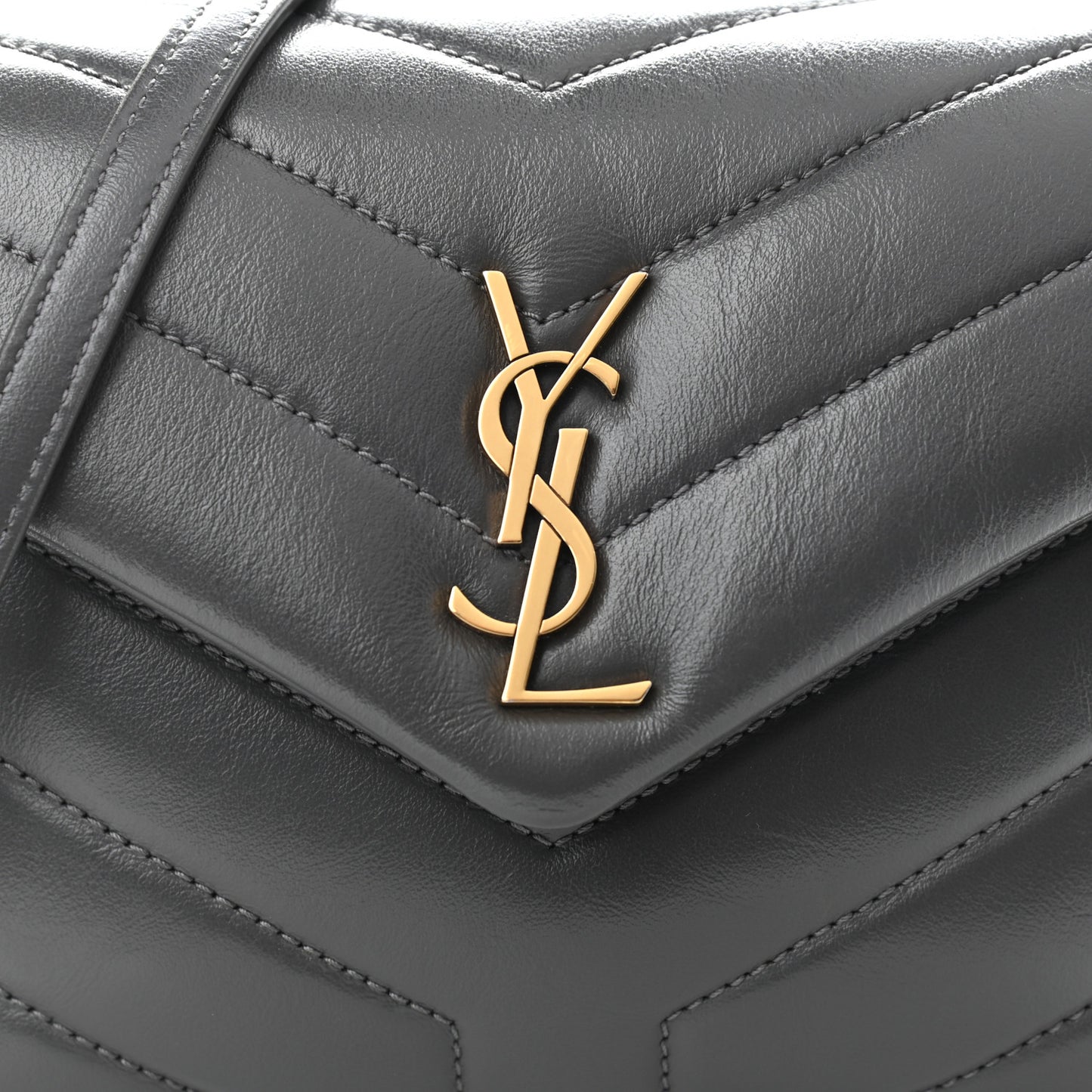 Calfskin Y Quilted Monogram Toy Loulou Crossbody Bag Storm