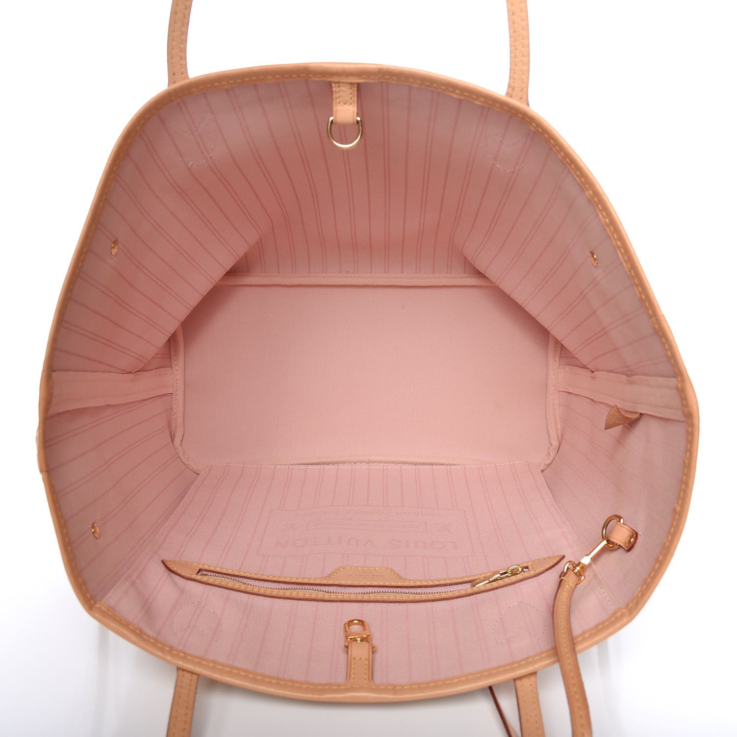 Damier Azur Neo Neverfull MM Rose Ballerine