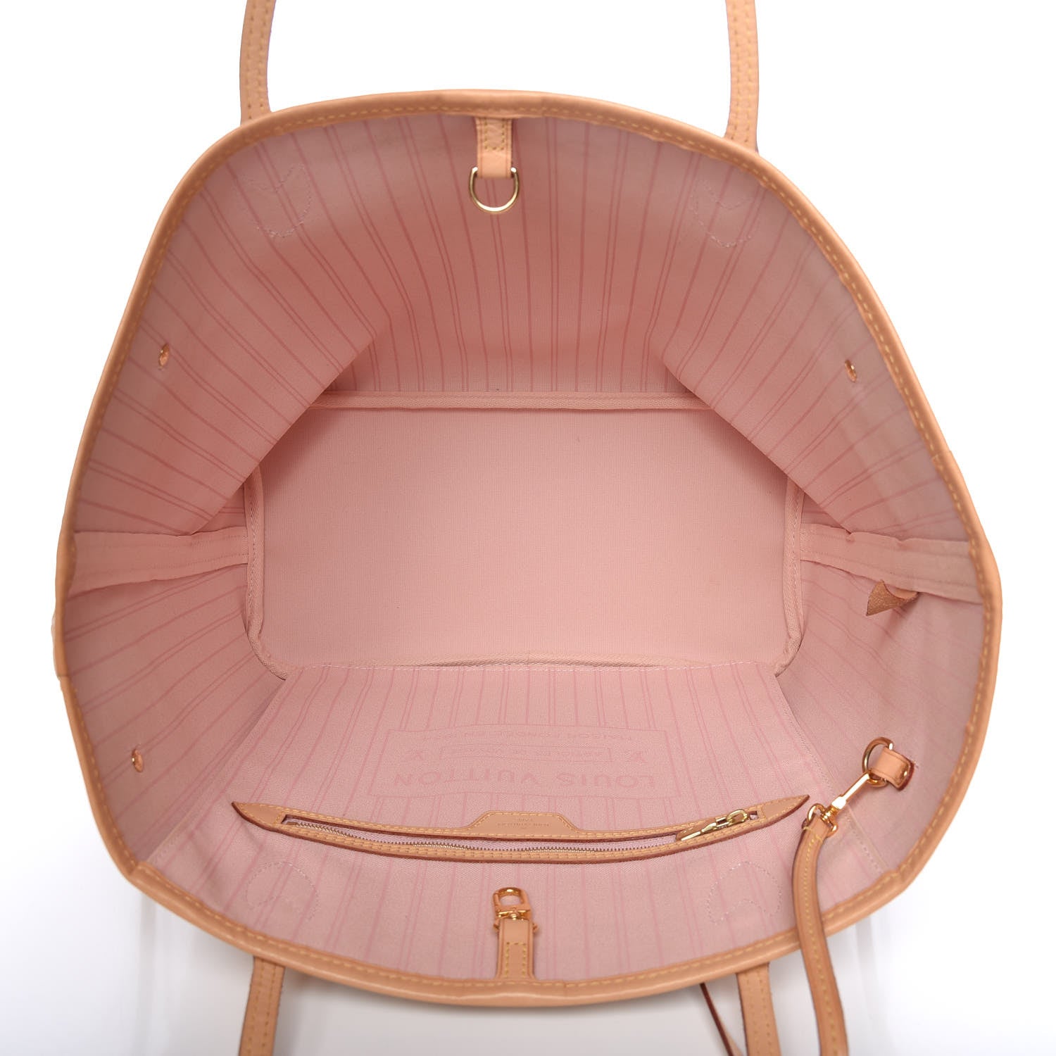 Louis Vuitton Damier Azur Neo Neverfull MM Rose Ballerine 6 of 13