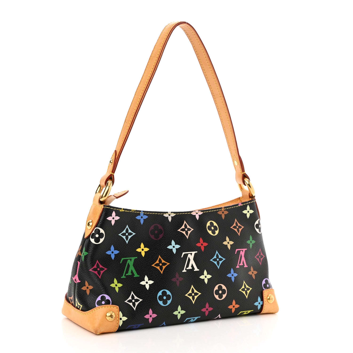 Louis Vuitton Monogram Multicolor Eliza Black 3 of 16