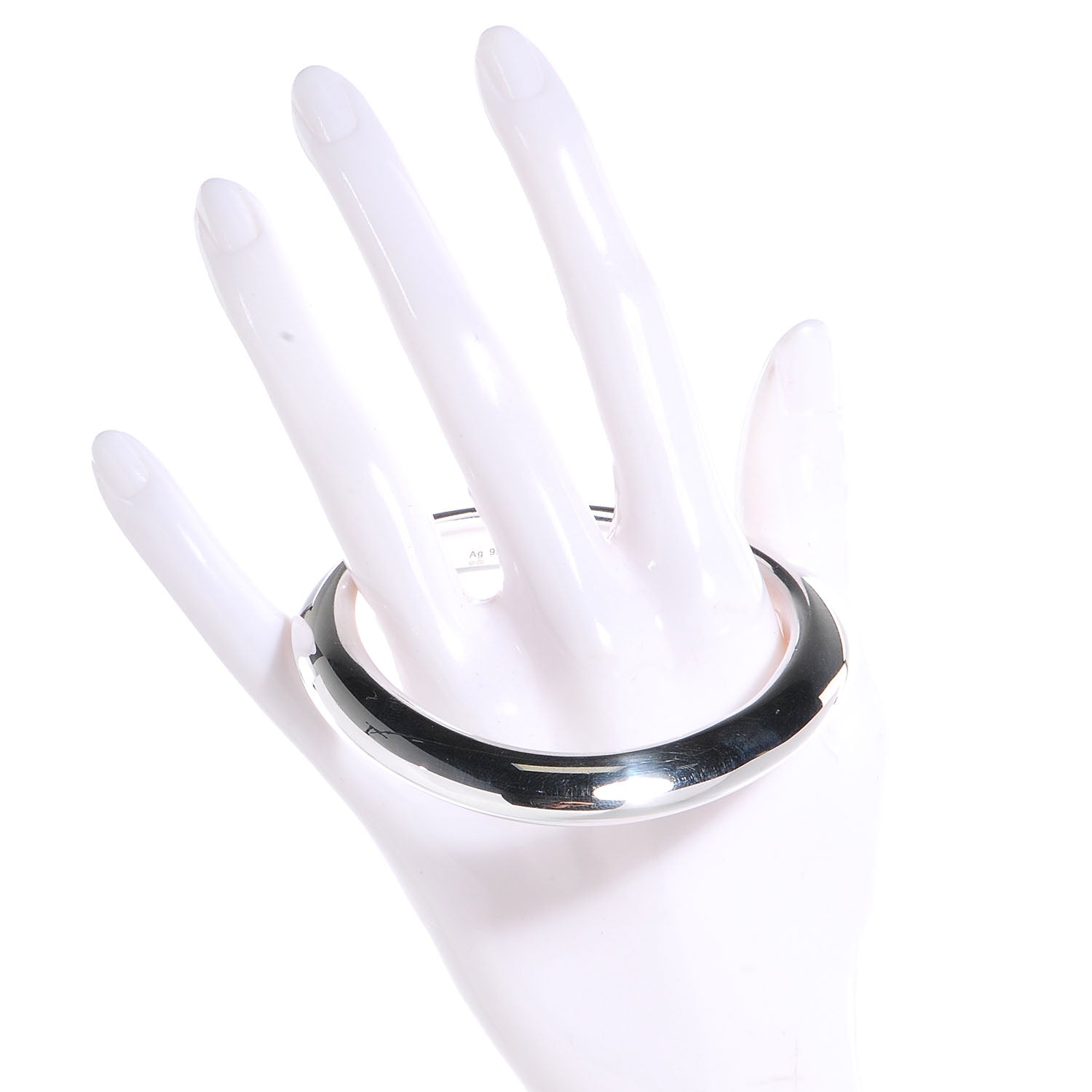 Hermes Sterling Silver Bracelet Small 2 of 5
