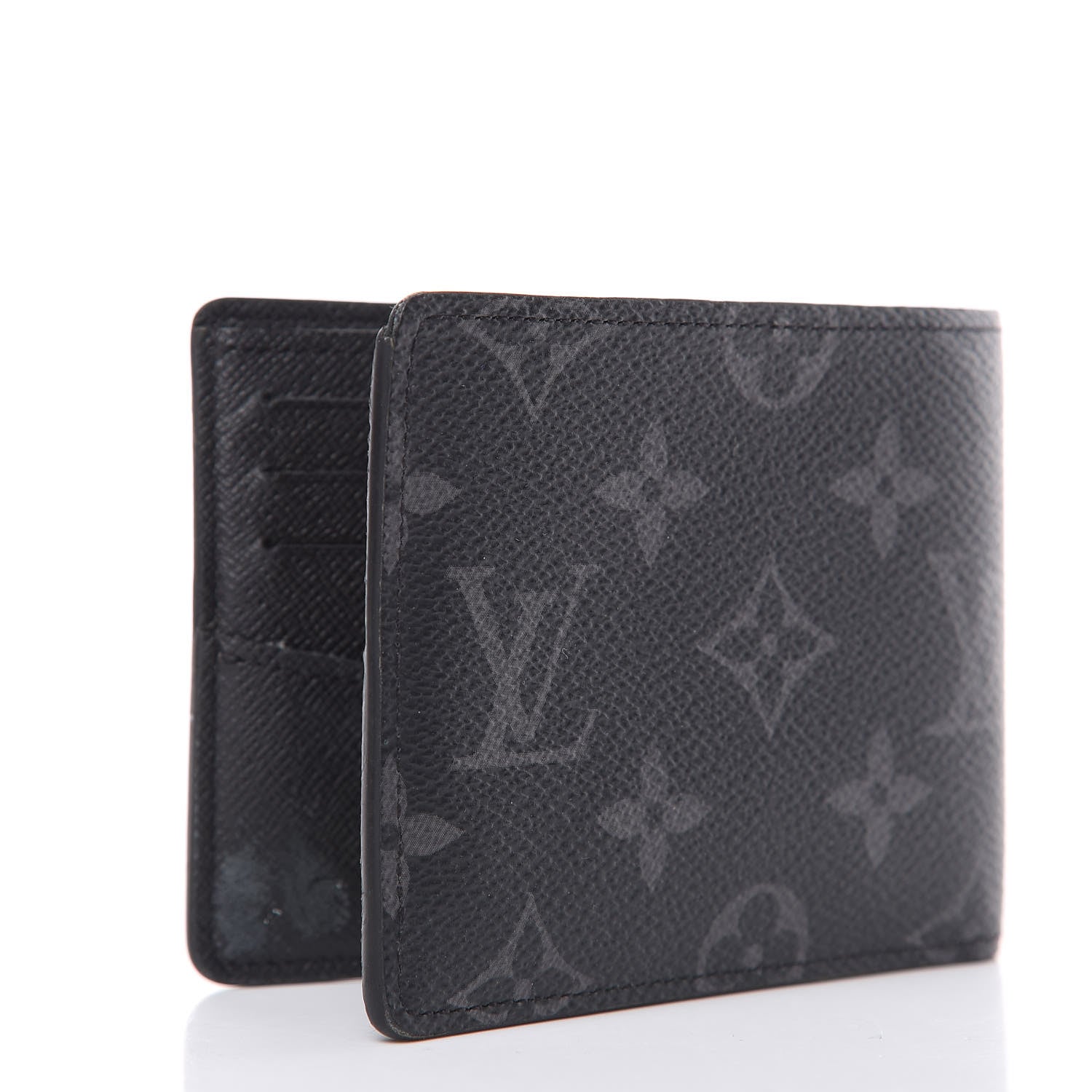 Louis Vuitton Monogram Eclipse Slender Wallet 3 of 12