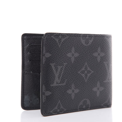 Louis Vuitton Monogram Eclipse Slender Wallet 3 of 12
